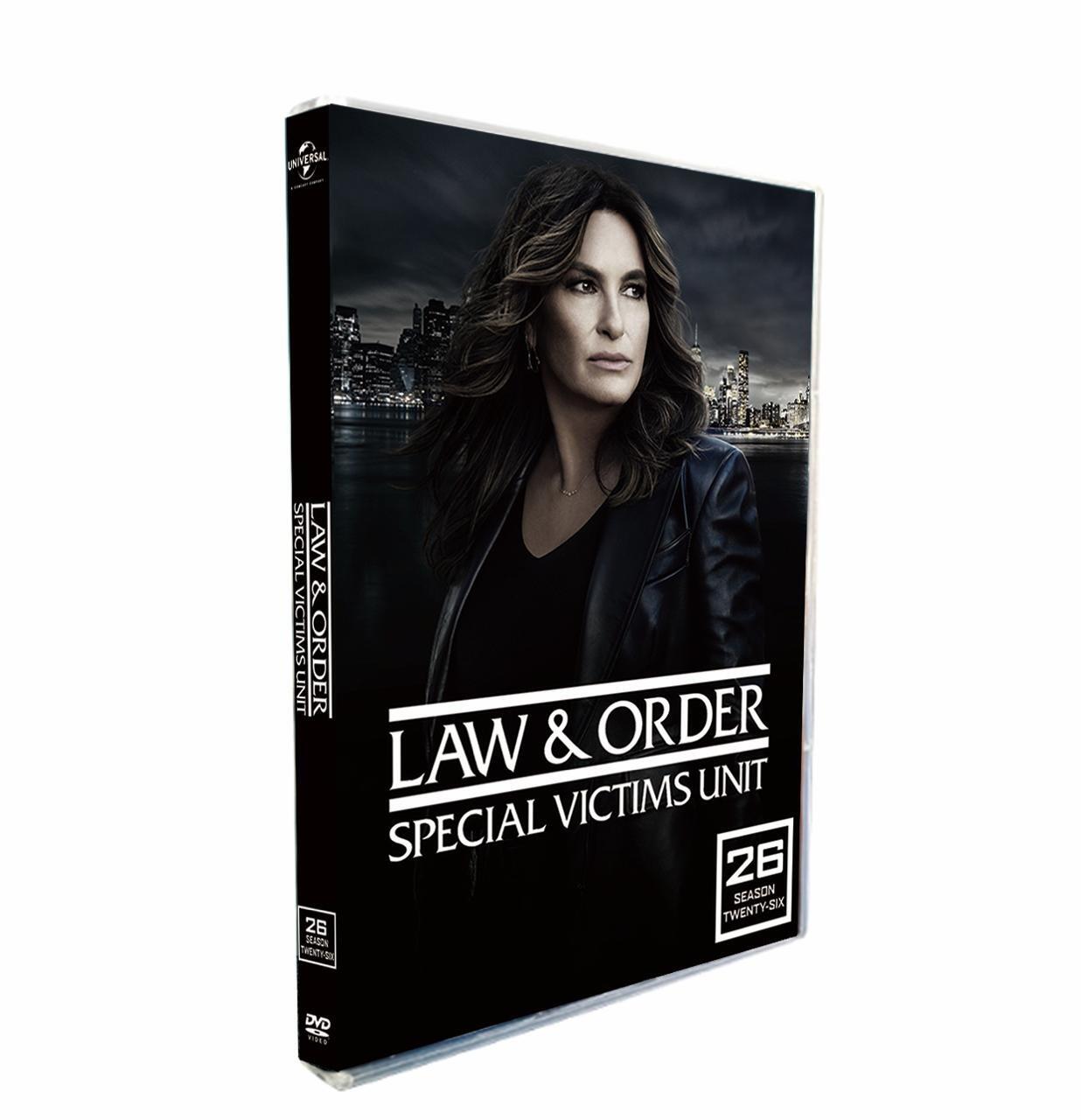 Law and Order Special Victims Unit Full 26th season New & Sealed